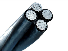 4/0-4/0-4/0-4/0 Appaloosa Aluminum Conductor Quadruplex Overhead Service Drop Cable