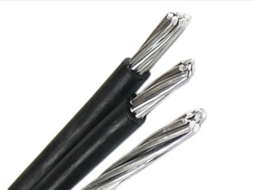 2 Shrimp Aluminum Conductor Triplex Overhead Service Drop Cable