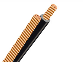 Copper Conductor Duplex Service Drop Cable 600V