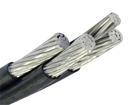 2/0-2/0-2/0-2/0 Grullo Aluminum Conductor Quadruplex Overhead Service Drop Cable
