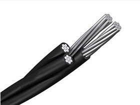1/0-1/0-1/0-1/0 Costena Aluminum Conductor Quadruplex Overhead Service Drop Cable
