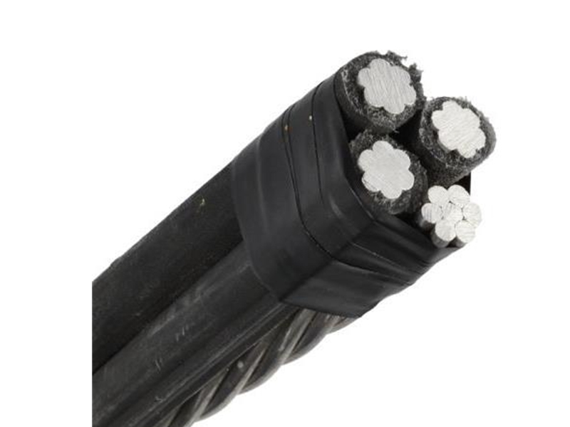2-2-2-2 Palomino Aluminum Conductor Quadruplex Overhead Service Drop Cable