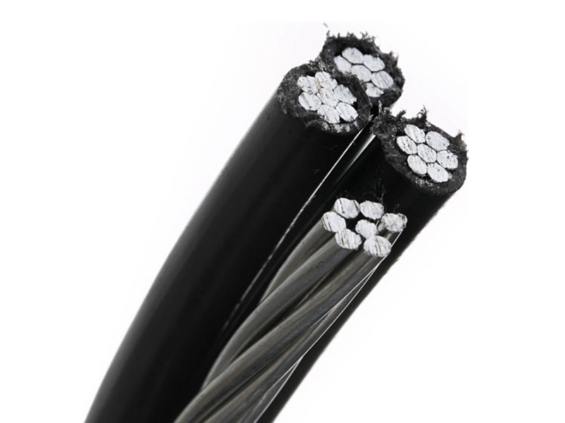 Quadruplex Cable Aluminum Conductor Overhead Service Drop Cable