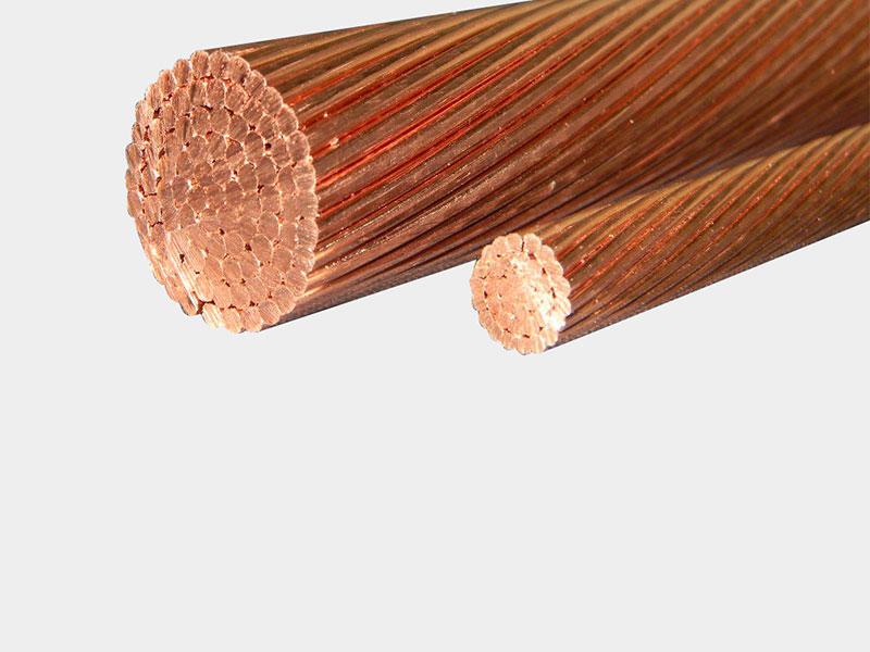 Stranded Soft Drawn Bare Copper Naked Copper Cable