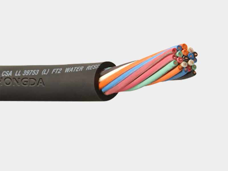 control cable and power cable