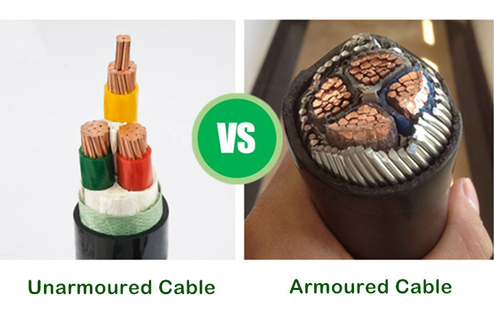 Differences: Armored Cable VS Unarmored Cable