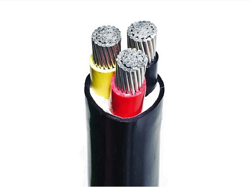 XLPE 3 Cores Aluminum Cable Unarmoured