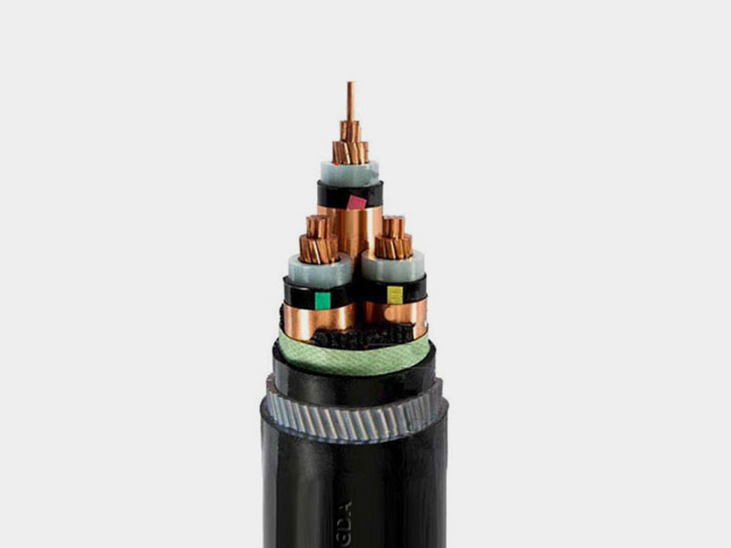 Three Core 3.8/6.6KV Medium Voltage Steel Wire Armoured Cable