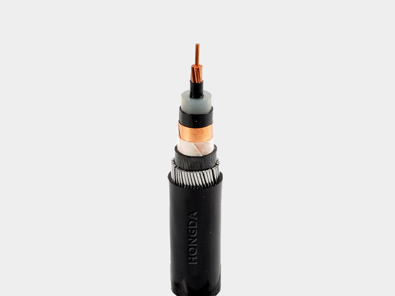 Single Core 12.7/22KV Medium Voltage Aluminum Wire Armoured Cable