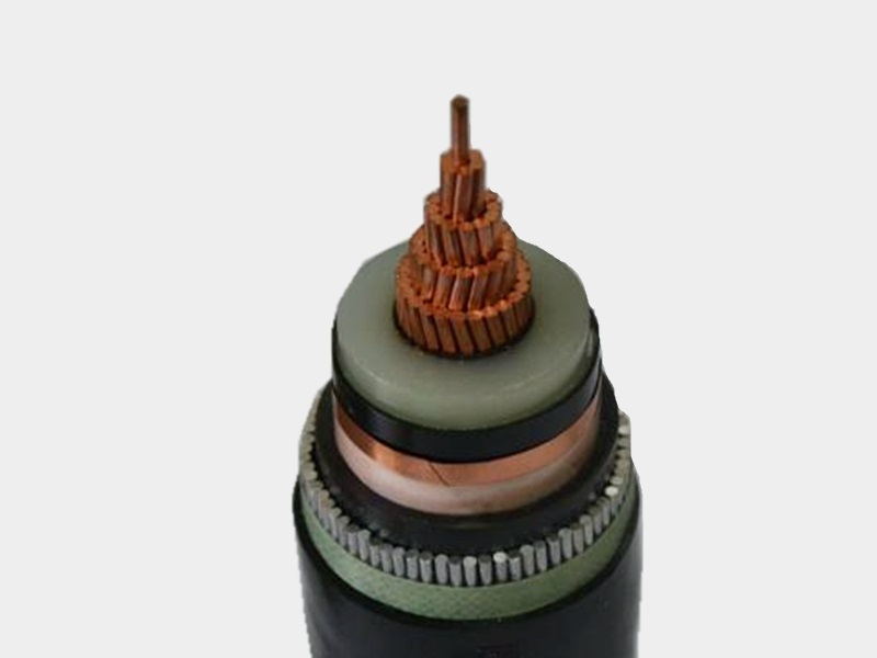 Single Core 8.7/15KV Medium Voltage Aluminum Wire Armoured Cable