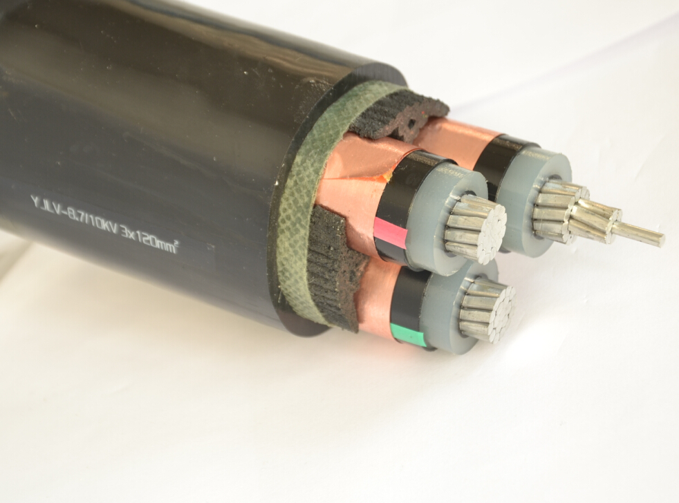Three Core 12/20KV Medium Voltage Unarmored Cable