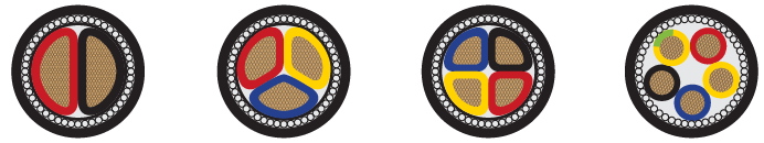 Copper Multicore SWA Armoured Cable