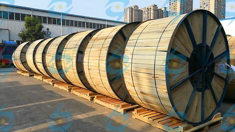 HENAN HONGDA CABLE EXPORT CABLE TO POLANY BY RAILWAY