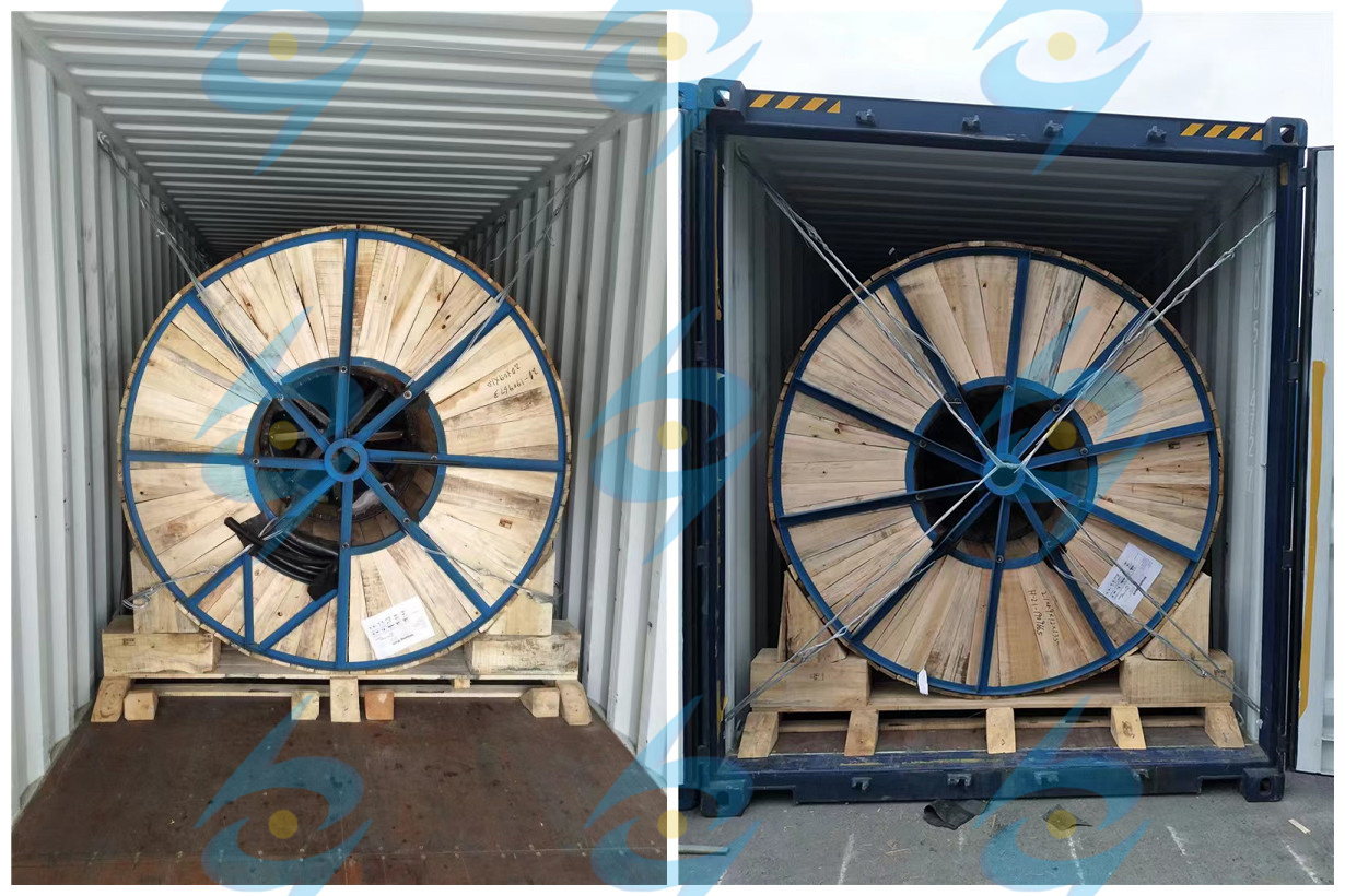 HENAN HONGDA CABLE EXPORT CABLE TO POLANY BY RAILWAY